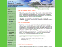 Tablet Screenshot of friendsoffrenchprairie.org